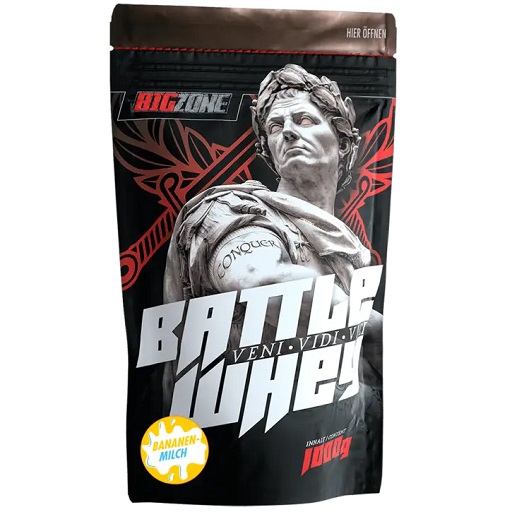 Big Zone Battle Whey 1000g Bananen-Milch