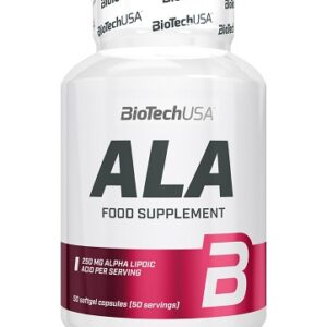 BioTech ALA alpha lipoic acid 50 caps