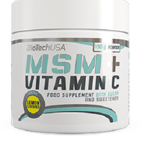 BioTech MSM + Vitamin C - 150g