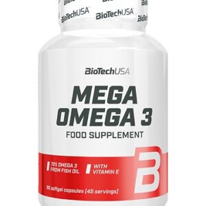 BioTech Mega Omega 3, 90 Kapseln