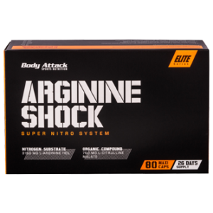 Body Attack Arginine Shock 80 Caps