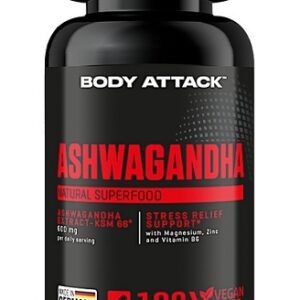 Body Attack Ashwagandha 120 Kapseln