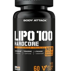 Body Attack LIPO 100-HARDCORE - 60 Caps