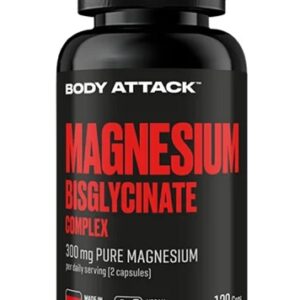 Body Attack Magnesium Bisglycinat 120 Kapseln