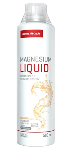 Body Attack Magnesium Liquid Orange 500ml