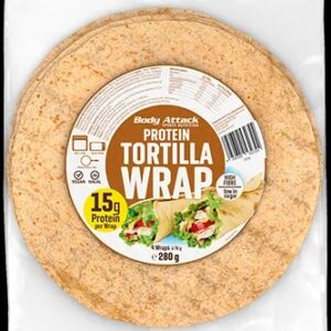 Body Attack Protein Tortilla Wraps 280g