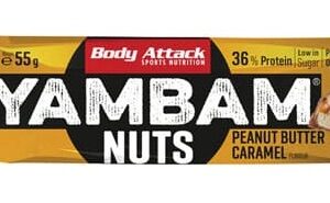 Body Attack YAMBAM NUTS Protein Riegel (15x55g)