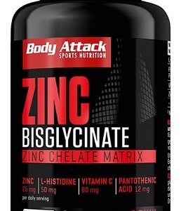 Body Attack Zink Bisglycinate 90 Kapseln