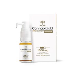 CannabiGold Premium 12ml 1500mg CBD (15%)