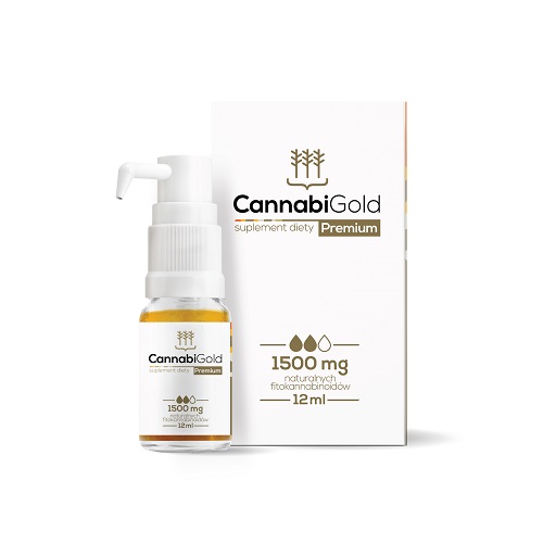 CannabiGold Premium 12ml 1500mg CBD (15%)