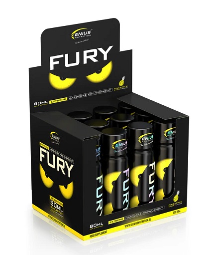 Genius Nutrition -  Fury Extreme Shot (12x80ml)