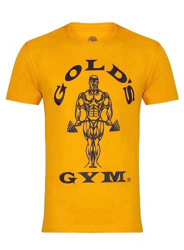 Gold´s Gym GGTS002 Muscle Joe T-Shirt - gold