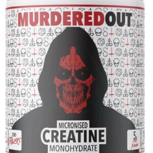 Murdered Out Micronised Creatine Monohydrate 400g