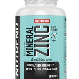 Nutrend Zinc Chelate 15mg 100 Caps