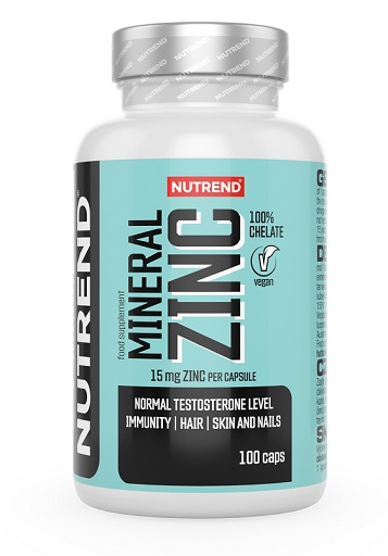 Nutrend Zinc Chelate 15mg 100 Caps