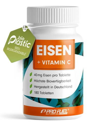 ProFuel EISEN + nat. Vitamin C 180 Tab.