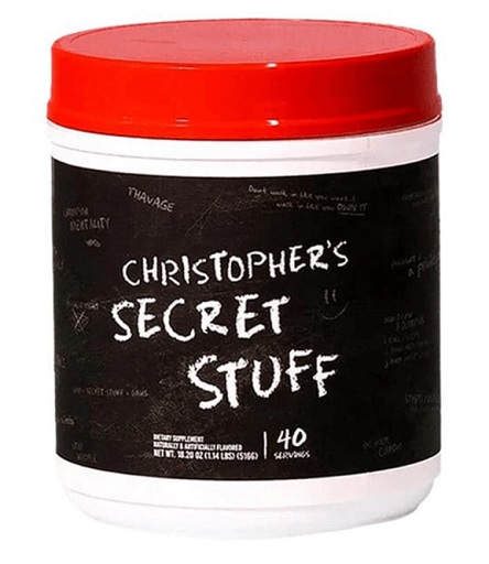 RAW Nutrition CBUM Christopher's Secret Stuff Pre-Workout