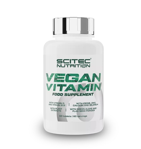 Scitec Vegan Vitamin 60 Kapseln