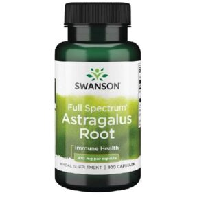 Swanson Astragalus Root 470mg - 100 Kapseln