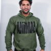 Universal Animal Hooded Sweater Military