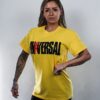 Universal Animal T-Shirt Logo Yellow '77