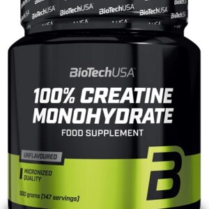 BioTech Creatine Monohydrate 500g Dose